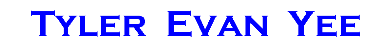 Tyler Evan Yee